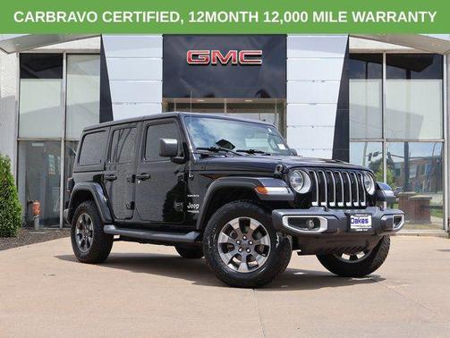 Black 2019 Jeep Wrangler Unlimited Sahara