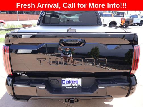 Midnight Black Metallic 2025 Toyota Tundra Platinum