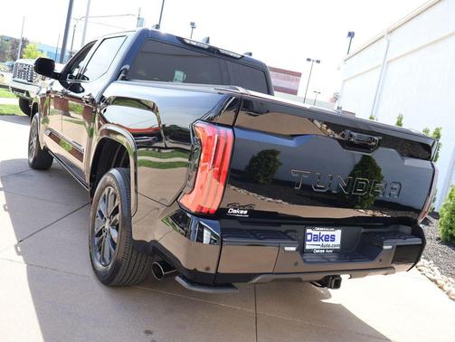 Midnight Black Metallic 2025 Toyota Tundra Platinum