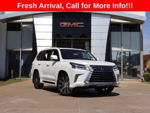Eminent White Pearl 2021 Lexus LX 570 Three-Row