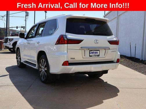 Eminent White Pearl 2021 Lexus LX 570 Three-Row