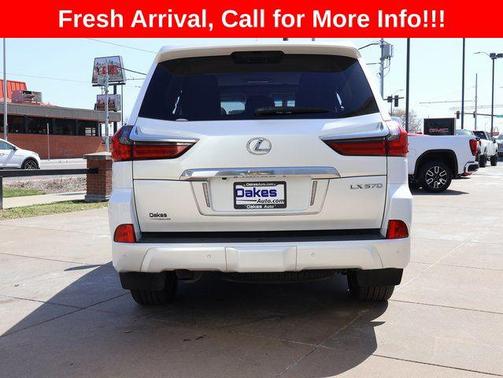 Eminent White Pearl 2021 Lexus LX 570 Three-Row