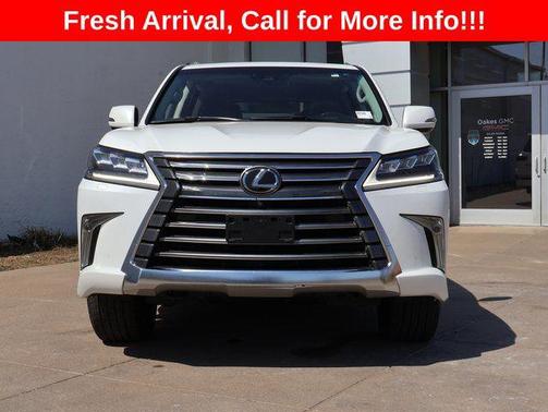 Eminent White Pearl 2021 Lexus LX 570 Three-Row