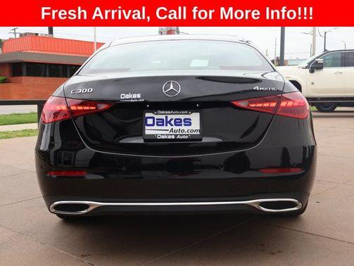 Black 2025 Mercedes-Benz C-Class C 300 4MATIC
