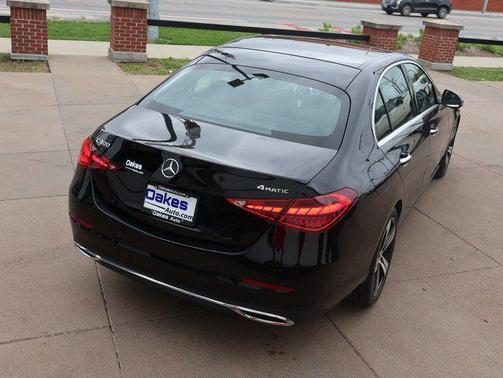 Black 2025 Mercedes-Benz C-Class C 300 4MATIC