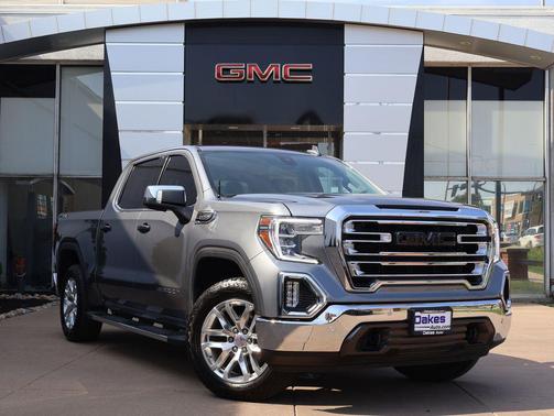Satin Steel Metallic 2021 GMC Sierra 1500 SLT