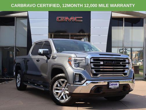 Satin Steel Metallic 2021 GMC Sierra 1500 SLT