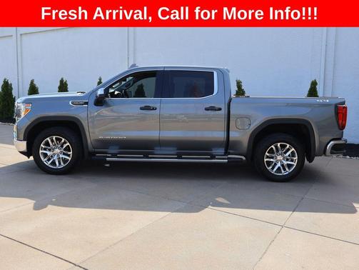 Satin Steel Metallic 2021 GMC Sierra 1500 SLT