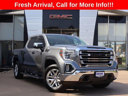 Satin Steel Metallic 2021 GMC Sierra 1500 SLT