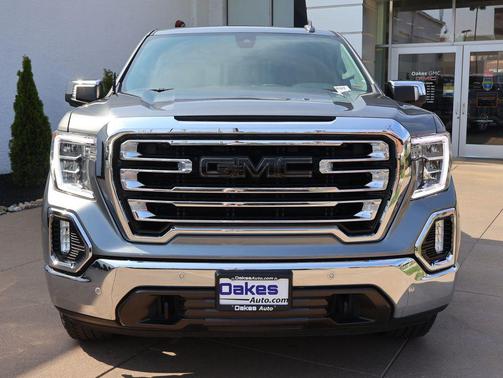 Satin Steel Metallic 2021 GMC Sierra 1500 SLT