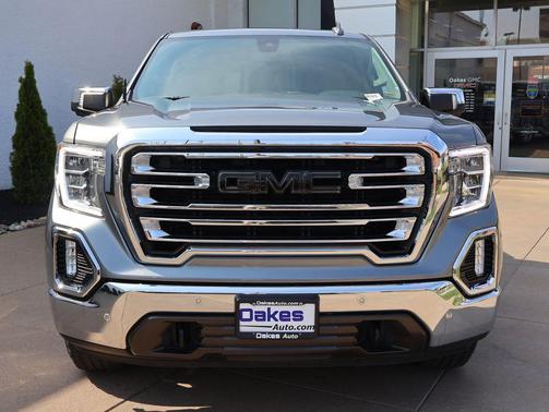 Satin Steel Metallic 2021 GMC Sierra 1500 SLT