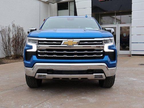 Glacier Blue Metallic 2022 Chevrolet Silverado 1500 LTZ