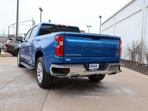 Glacier Blue Metallic 2022 Chevrolet Silverado 1500 LTZ