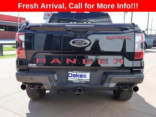 SHADOW BLACK 2025 Ford Ranger Raptor