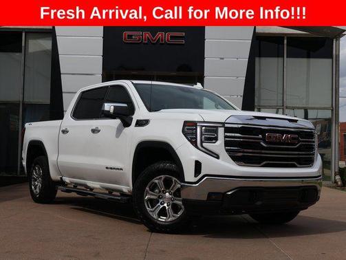 Summit White 2025 GMC Sierra 1500 SLT