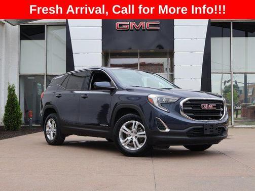 Blue Steel Metallic 2019 GMC Terrain SLE
