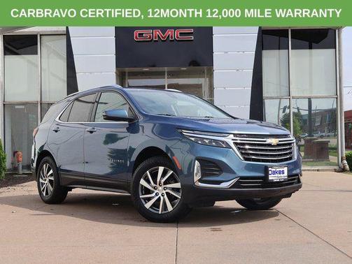Lakeshore Blue Metallic 2024 Chevrolet Equinox Premier w/1LZ
