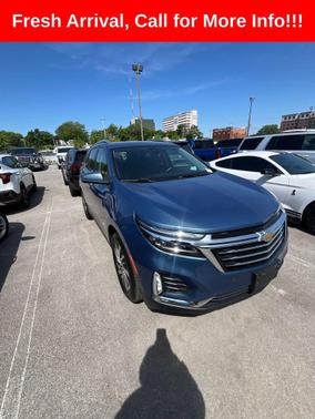 Lakeshore Blue Metallic 2024 Chevrolet Equinox Premier w/1LZ