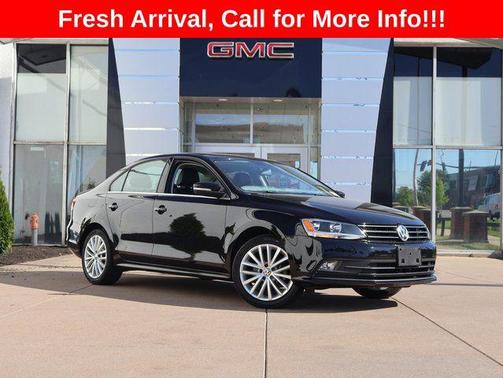 Black Uni 2016 Volkswagen Jetta 1.8T SEL