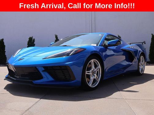 Riptide Blue Metallic 2025 Chevrolet Corvette Stingray w/2LT