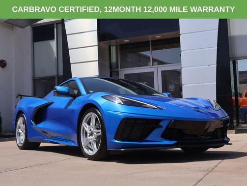 Riptide Blue Metallic 2025 Chevrolet Corvette Stingray w/2LT