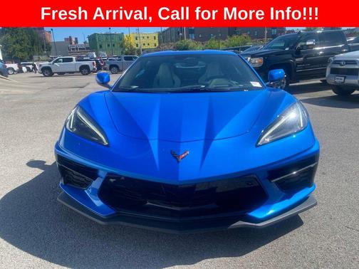 Riptide Blue Metallic 2025 Chevrolet Corvette Stingray w/2LT