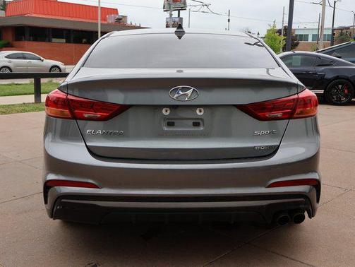 Galactic Gray 2018 Hyundai ELANTRA Sport