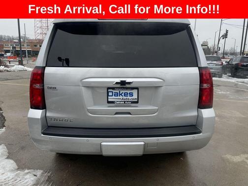 Silver Ice Metallic 2016 Chevrolet Tahoe LT