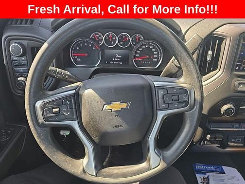 Northsky Blue Metallic 2021 Chevrolet Silverado 1500 Custom