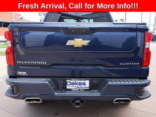 Northsky Blue Metallic 2021 Chevrolet Silverado 1500 Custom