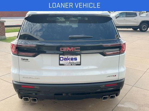Glacier White Tricoat 2026 GMC Acadia AT4 AWD