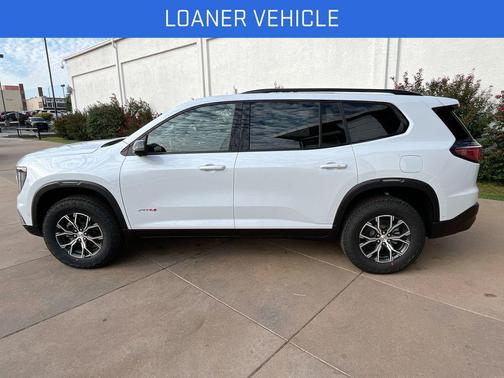 Glacier White Tricoat 2026 GMC Acadia AT4 AWD