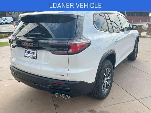 Glacier White Tricoat 2026 GMC Acadia AT4 AWD
