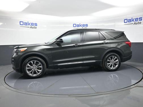 FORGED GREEN METALLIC 2023 Ford Explorer Limited