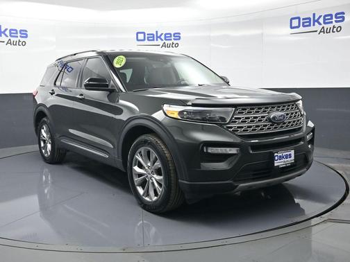 FORGED GREEN METALLIC 2023 Ford Explorer Limited
