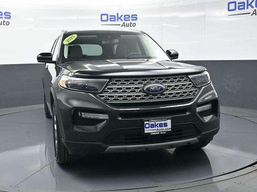 FORGED GREEN METALLIC 2023 Ford Explorer Limited