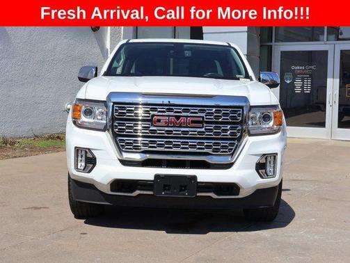 Summit White 2021 GMC Canyon Denali