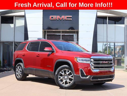 Volcanic Red Tintcoat 2023 GMC Acadia AWD SLE