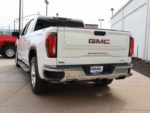 Summit White 2021 GMC Sierra 1500 SLT
