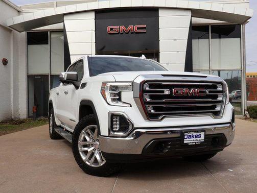 Summit White 2021 GMC Sierra 1500 SLT