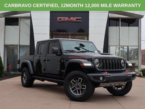 Black Clearcoat 2024 Jeep Gladiator Mojave