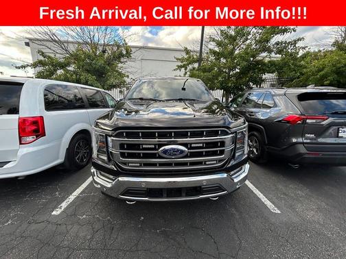 Agate Black Metallic 2021 Ford F-150 Lariat