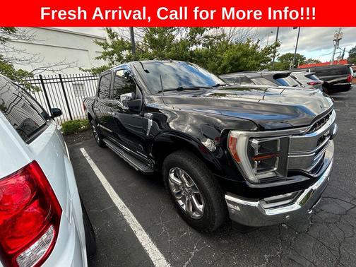 Agate Black Metallic 2021 Ford F-150 Lariat