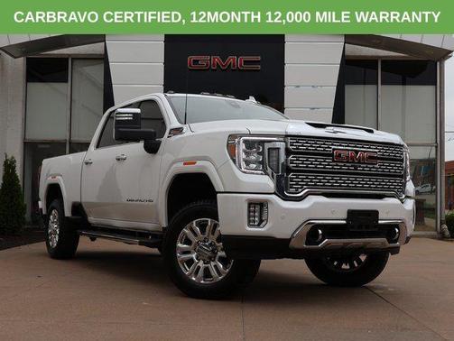 White Frost Tricoat 2023 GMC Sierra 2500 Denali