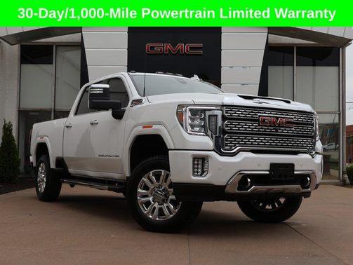 White Frost Tricoat 2023 GMC Sierra 2500 Denali