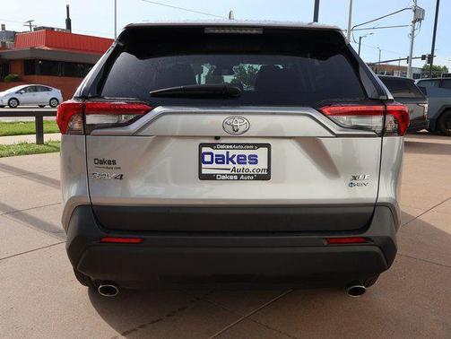 Silver Sky Metallic 2025 Toyota RAV4 Hybrid XLE
