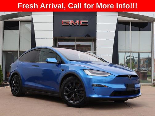 Deep Blue Metallic 2022 Tesla Model X Dual Motor All-Wheel Drive