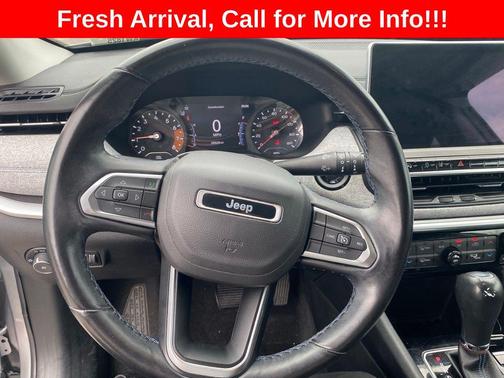 Billet Silver Metallic Clearcoat 2022 Jeep Compass Latitude