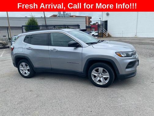 Billet Silver Metallic Clearcoat 2022 Jeep Compass Latitude