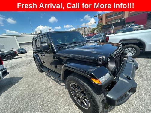Black Clearcoat 2021 Jeep Wrangler Unlimited Sport